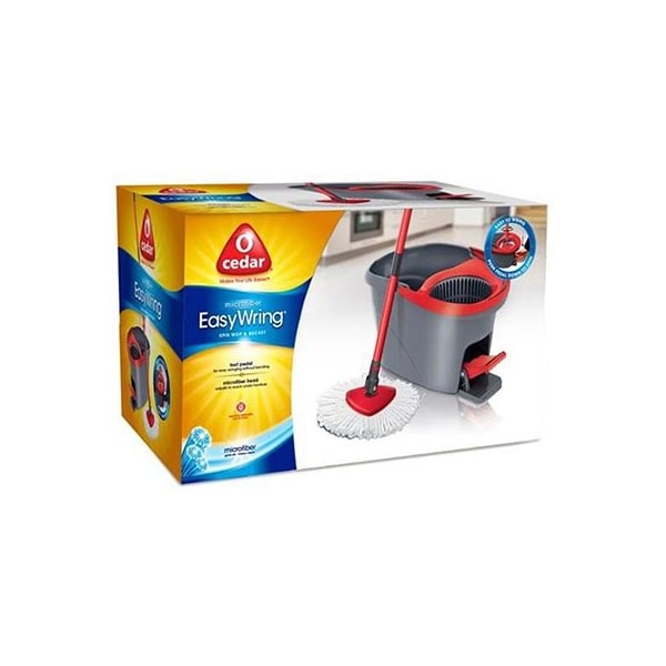 Ocedar Brands Easy Wring Spin Mop Kit 148473 | Zoro